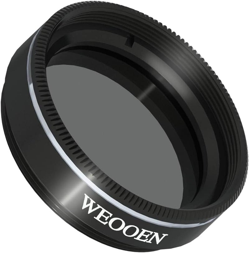 WEOOEN 1.25" Moon Filter for Telescope – ND96 Neutral Density, 13% Transmission, Reduces Lunar Glare - Image 4